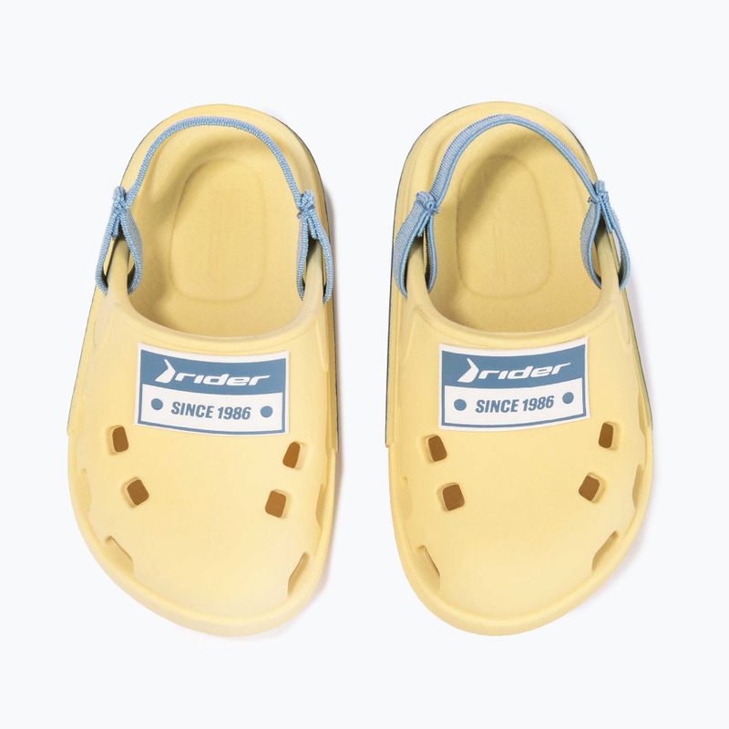 RIDER Drip Babuch Ki sandali per bambini giallo/blu 12