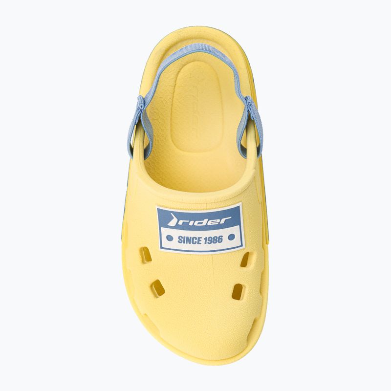 RIDER Drip Babuch Ki sandali per bambini giallo/blu 6