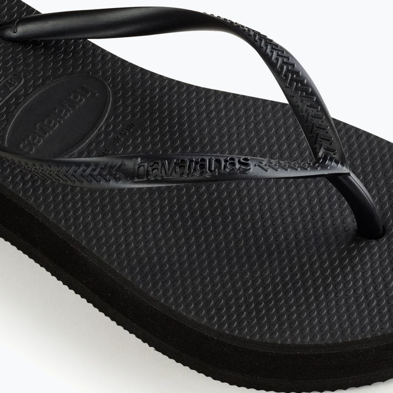 Infradito Havaianas Slim Platform donna nero 5