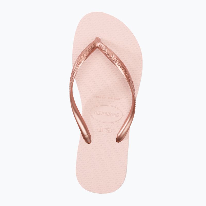 Infradito Havaianas Slim da donna rosa 6