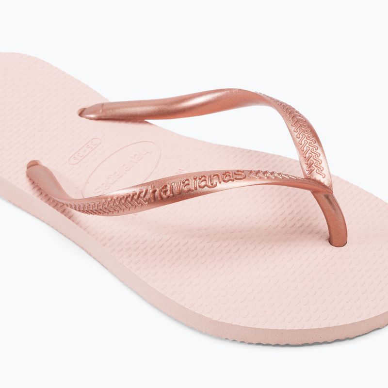 Infradito Havaianas Slim da donna rosa 7