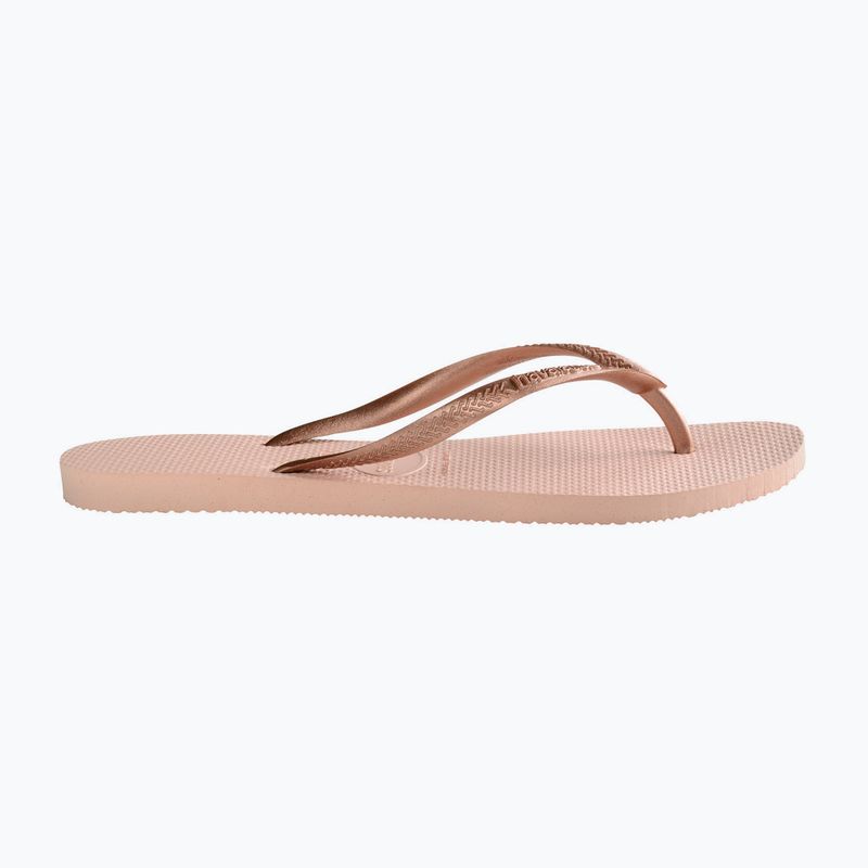 Infradito Havaianas Slim da donna rosa 9