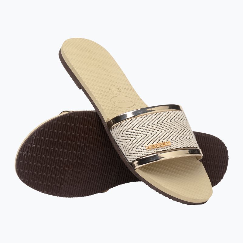 Ciabatte donna Havaianas You Trancoso Premium sand grey 9