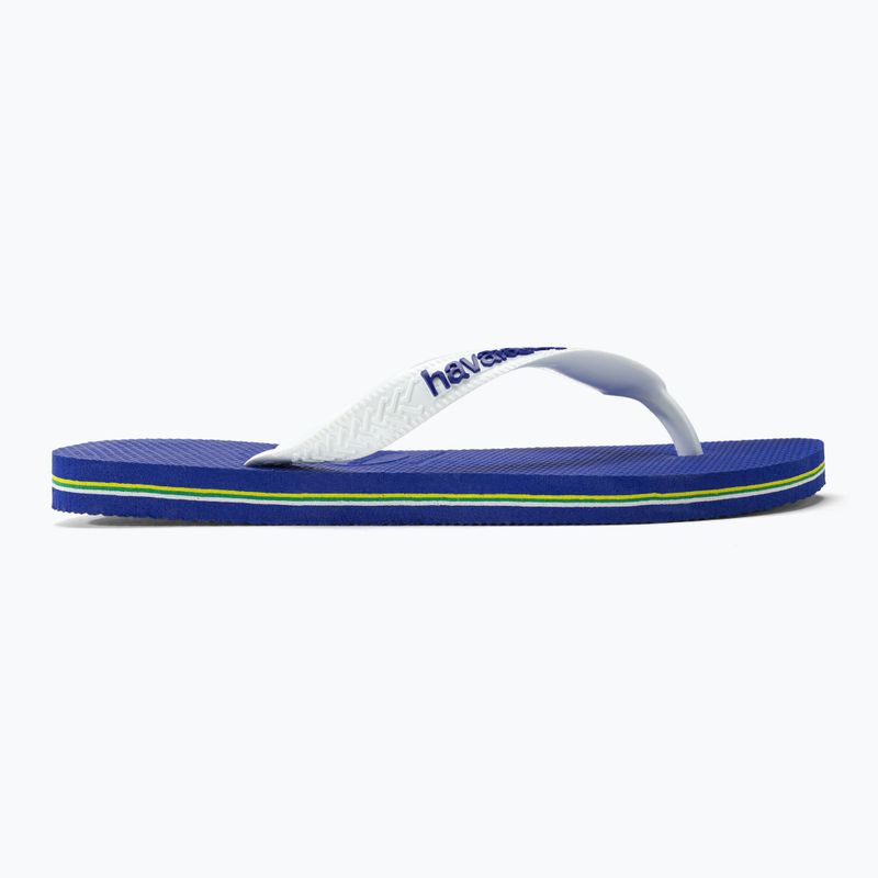 Infradito Havaianas Brasil Logo blu marino 3