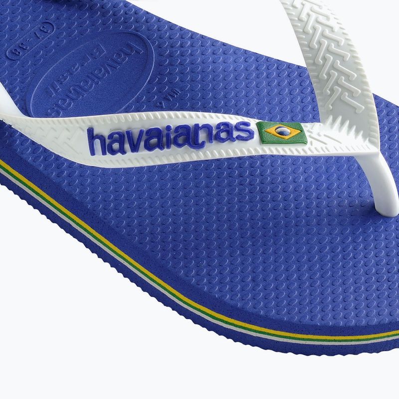 Infradito Havaianas Brasil Logo blu marino 12