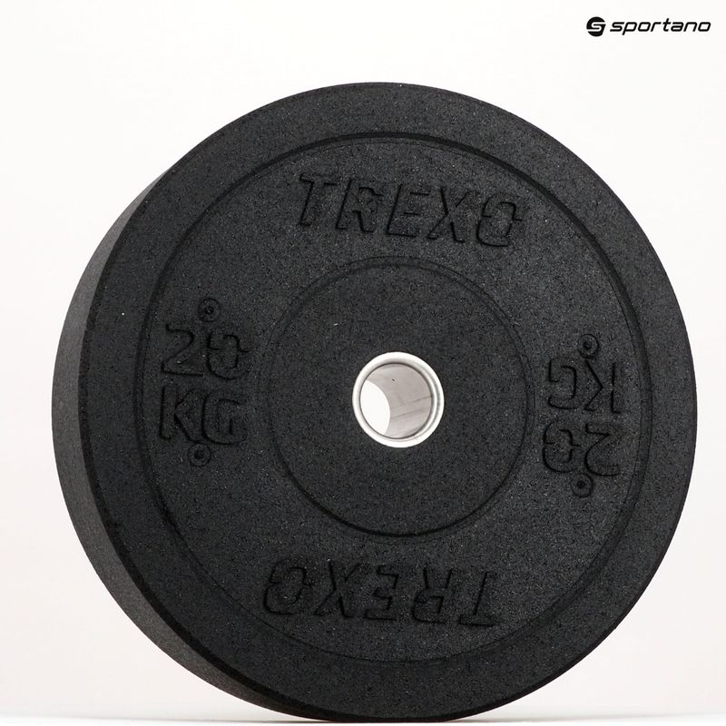 Peso paracolpi olimpico XTREXO TRX-BMP020 20 kg nero 13