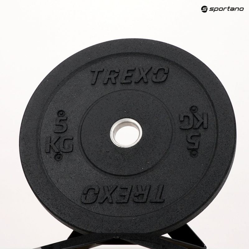 Peso olimpico XTREXO TRX-BMP005 5 kg nero 12