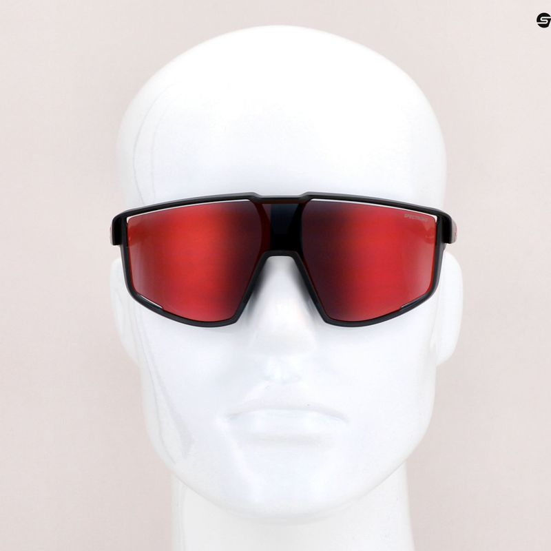 Occhiali da sole Julbo Fury Spectron 3Cf nero opaco/rosso 6