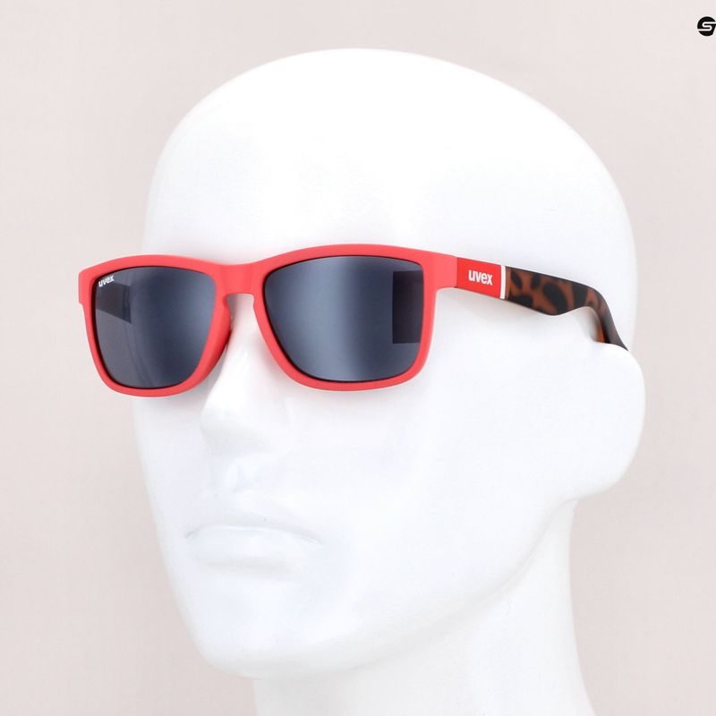 Occhiali da sole UVEX Lgl 39 rose mat havanna/litemirror silver 6