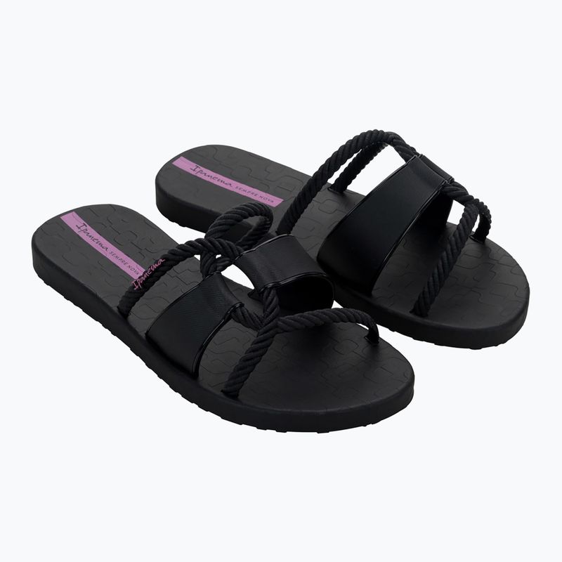 Infradito Ipanema Diversa Slide nero/lilla da donna