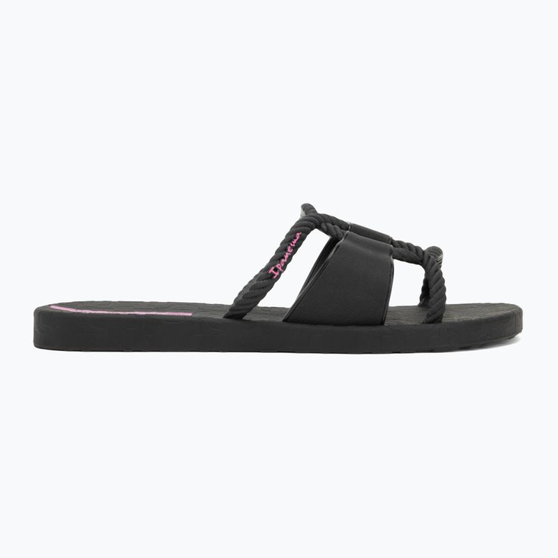 Infradito Ipanema Diversa Slide nero/lilla da donna 2