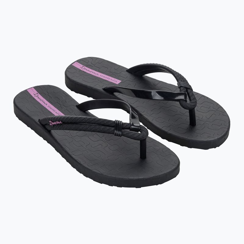Infradito Ipanema Diversa nero/lilla donna
