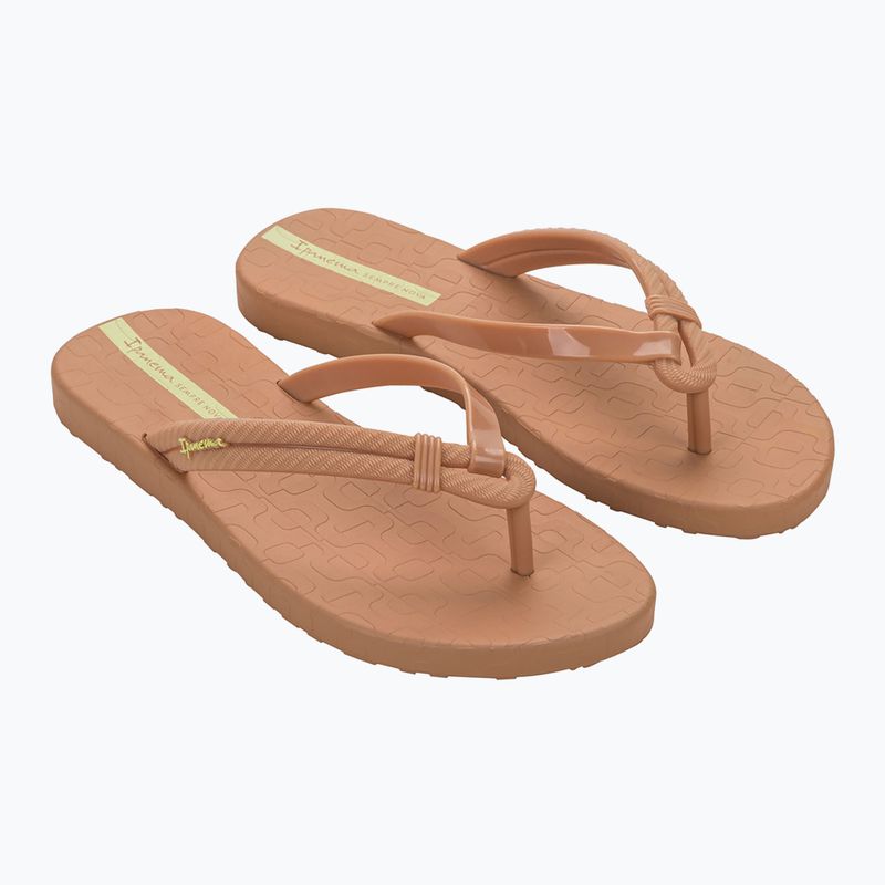 Infradito da donna Ipanema Diversa nude/giallo