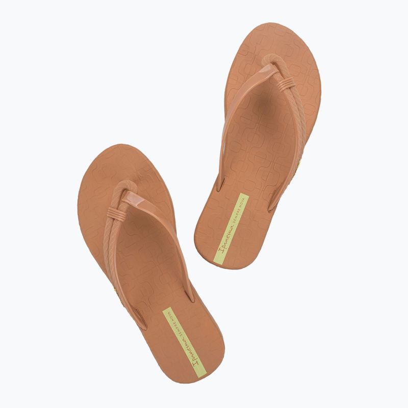 Infradito da donna Ipanema Diversa nude/giallo 3
