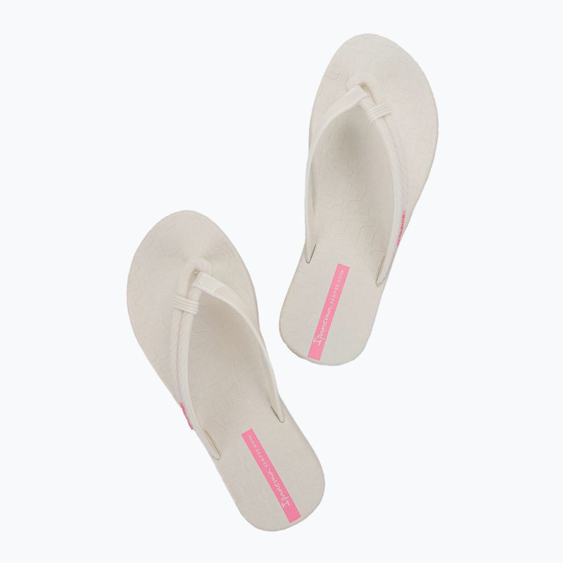 Infradito Ipanema Diversa bianco/rosa da donna 3