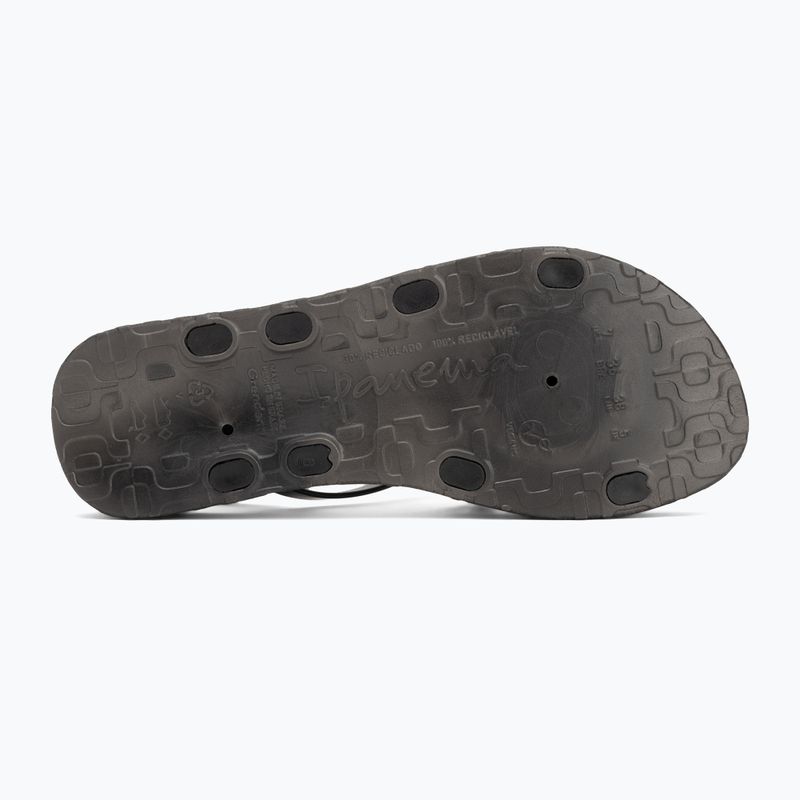 Sandali Ipanema Diversa Flatform donna nero/nero/lilla 4