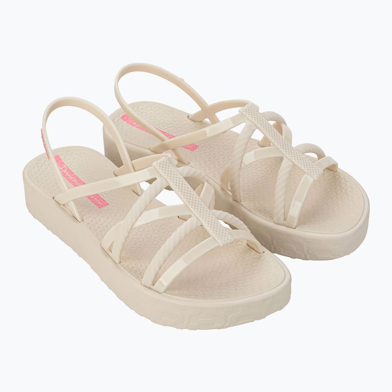Sandali Ipanema Diversa Flatform da donna beige/beige/rosa 8