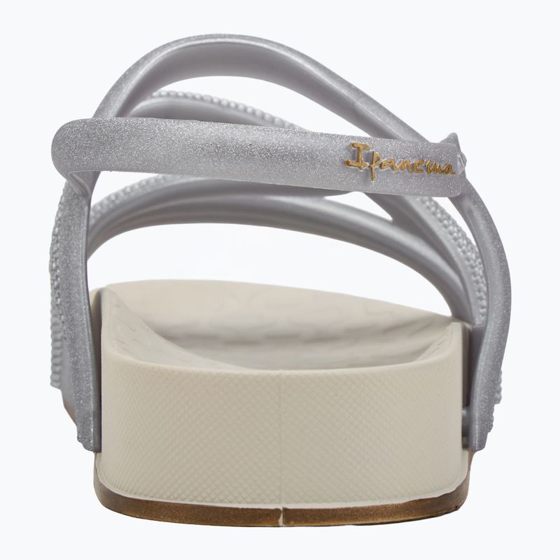 Sandali Ipanema Walk beige/argento/oro da donna 6