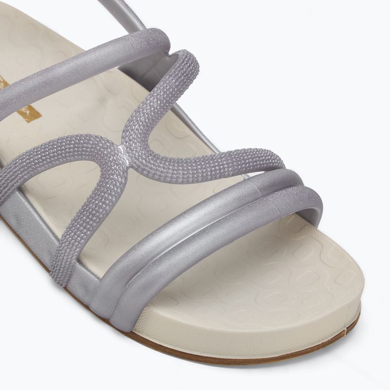 Sandali Ipanema Walk beige/argento/oro da donna 7