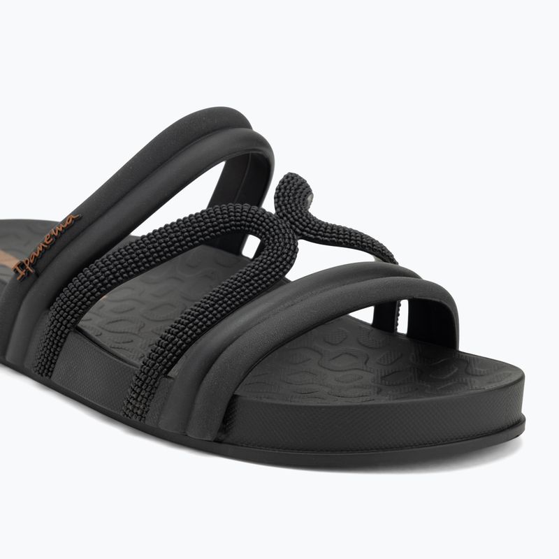 Infradito Ipanema Walk Slide da donna nero/nero/marrone 7