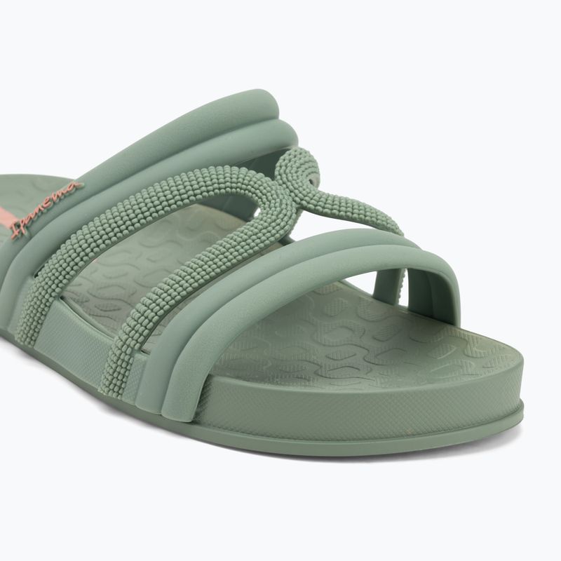 Infradito Ipanema Walk Slide da donna verde/verde/rosa 7