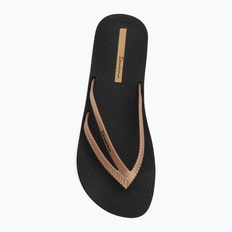 Infradito da donna Ipanema Bossa Soft V black/gold 5