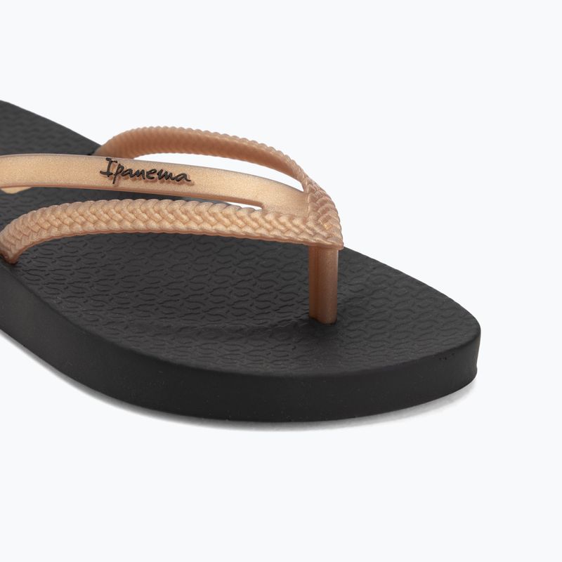 Infradito da donna Ipanema Bossa Soft V black/gold 7