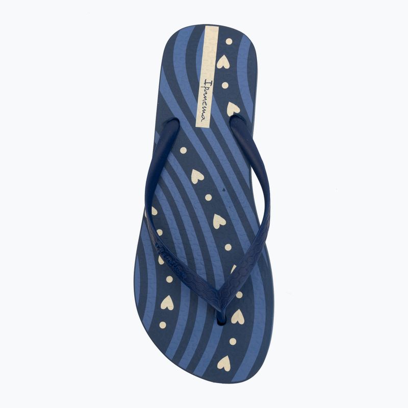 Infradito da donna Ipanema Classica Happy XVIII blue/blue/beige 5