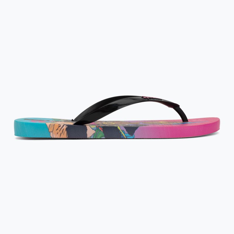 Infradito da donna Ipanema Graffiti V pink/black/blue 2
