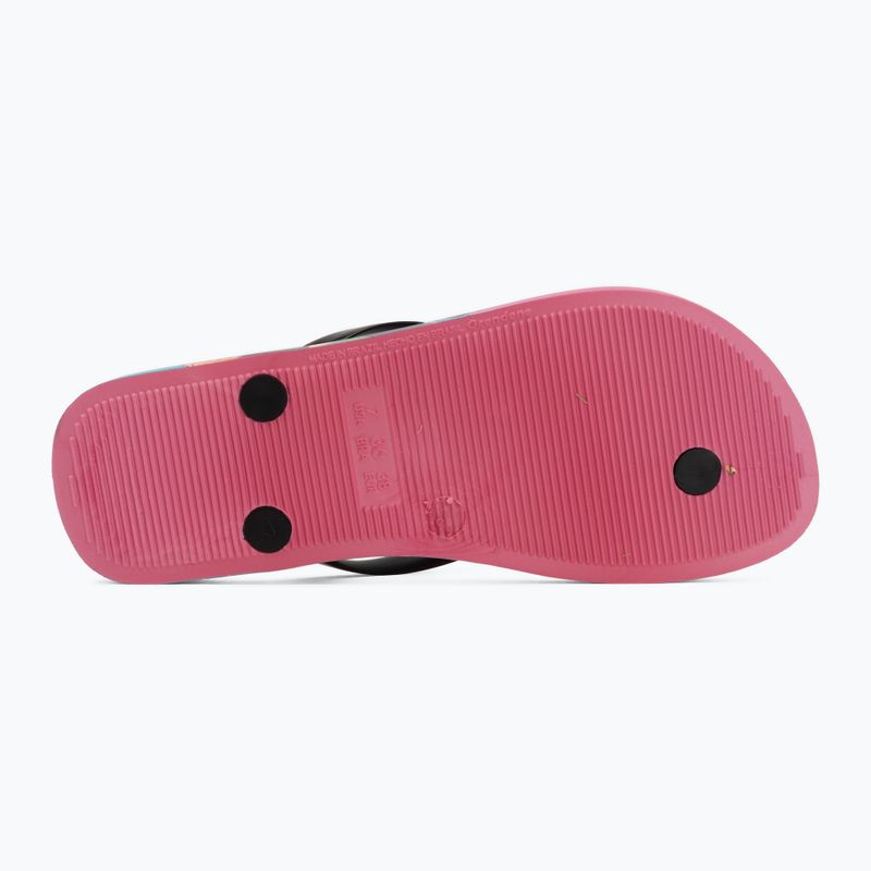 Infradito da donna Ipanema Graffiti V pink/black/blue 4