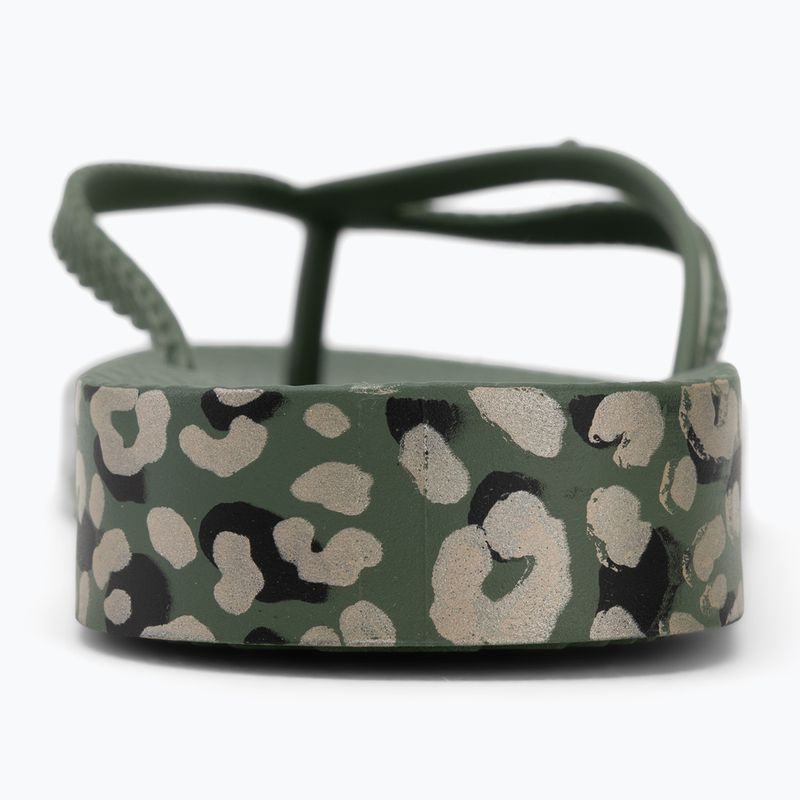 Infradito da donna Ipanema Bossa Soft V green/gold 6