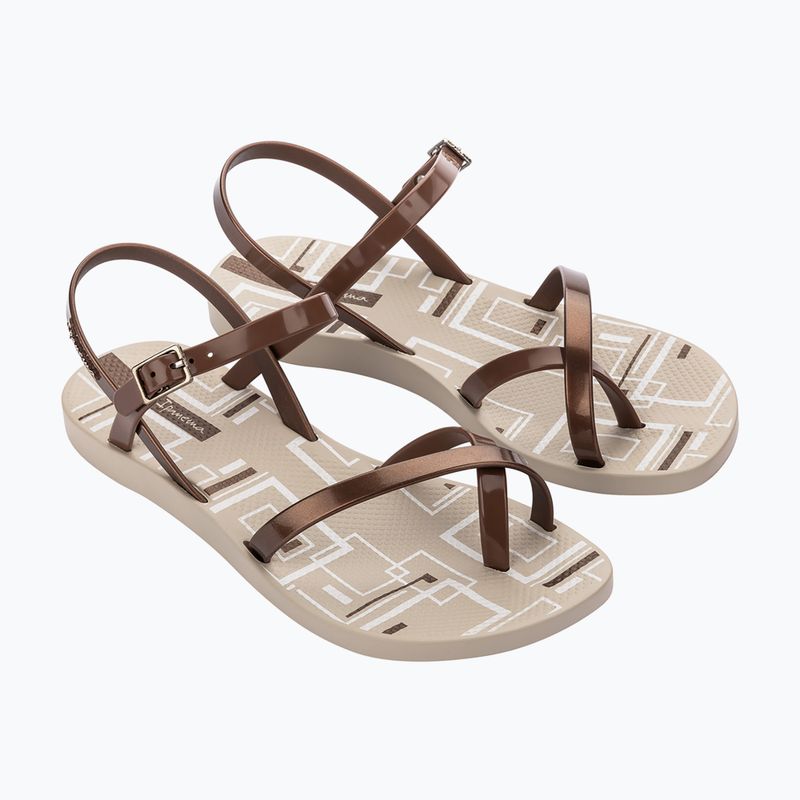 Sandali da donna Ipanema Fashion Sand VIII Beige/Metallic Pink 2