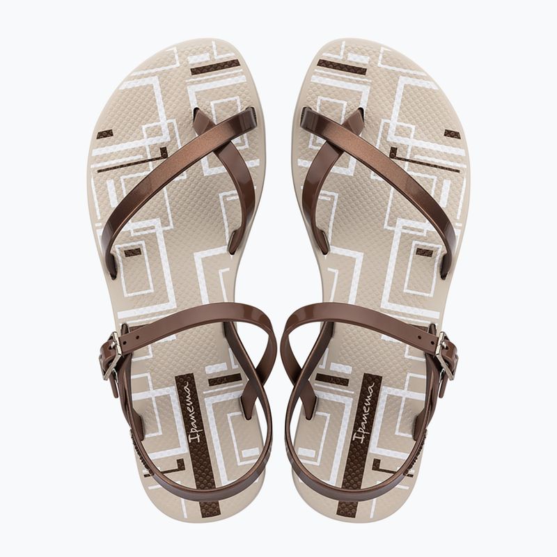 Sandali da donna Ipanema Fashion Sand VIII Beige/Metallic Pink 3