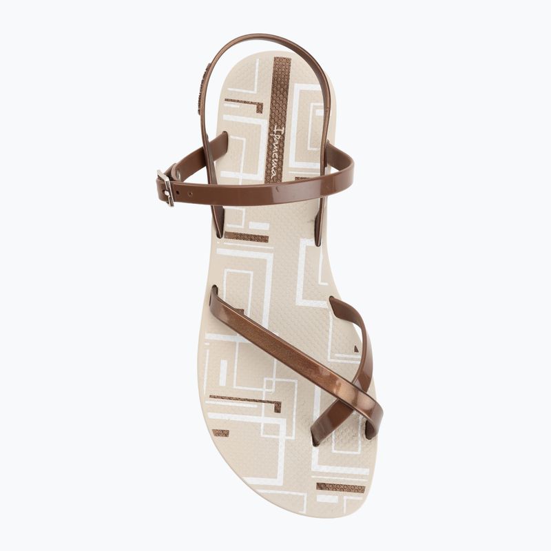 Sandali da donna Ipanema Fashion Sand VIII Beige/Metallic Pink 5