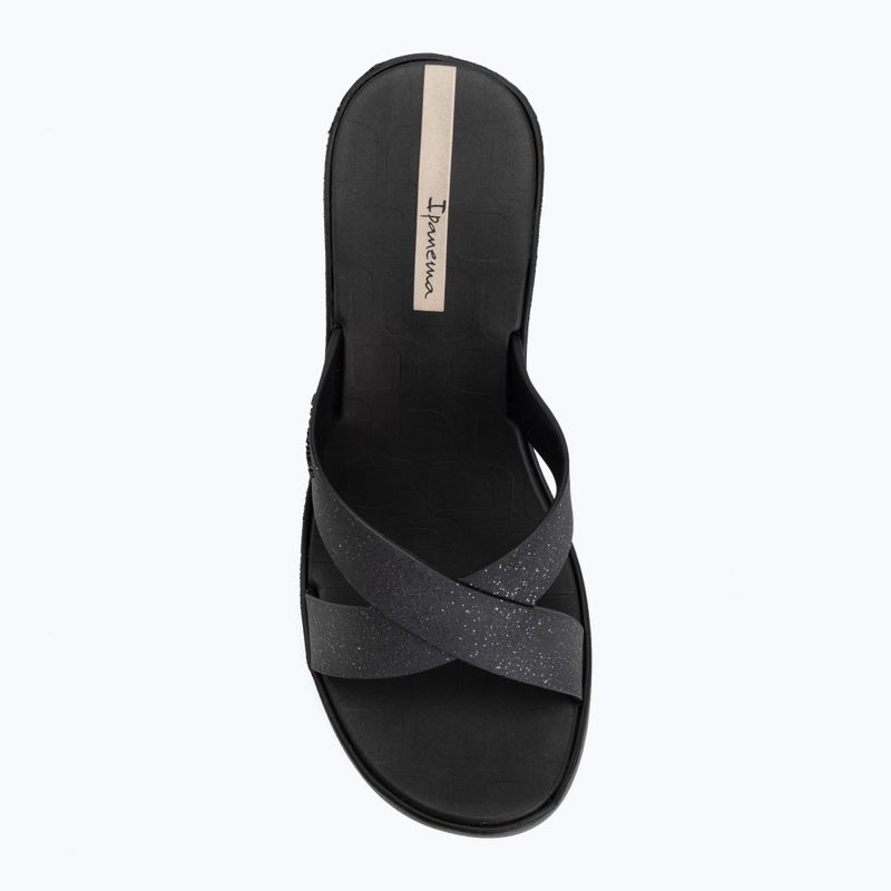 Ciabatte da donna Ipanema High Fashion II Slide black/glitter/beige 5