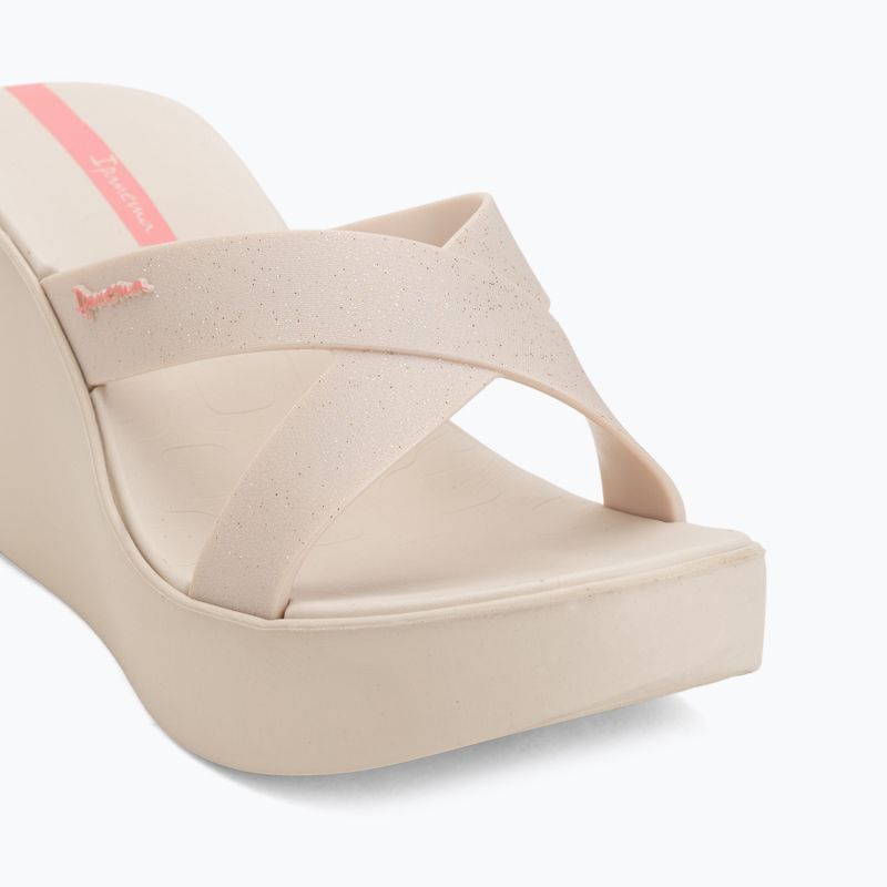 Ciabatte da donna Ipanema High Fashion II Slide beige/glitter/pink 7