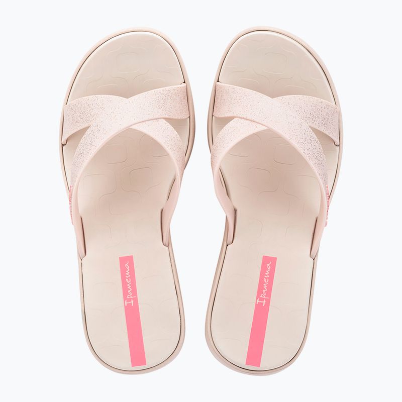 Ciabatte da donna Ipanema High Fashion II Slide beige/glitter/pink 9