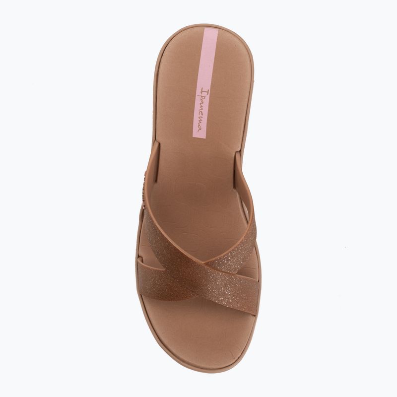 Ciabatte da donna Ipanema High Fashion II Slide brown/glitter/pink 5