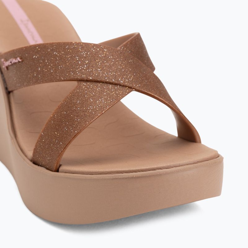 Ciabatte da donna Ipanema High Fashion II Slide brown/glitter/pink 7