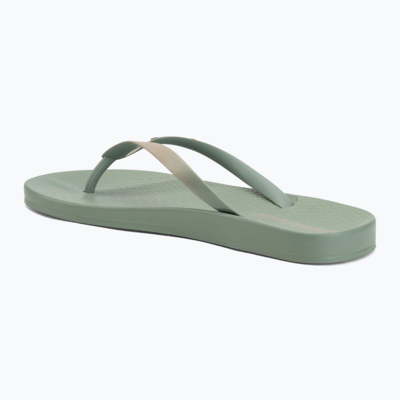 Infradito da donna Ipanema Anat Connect II green/gold 3