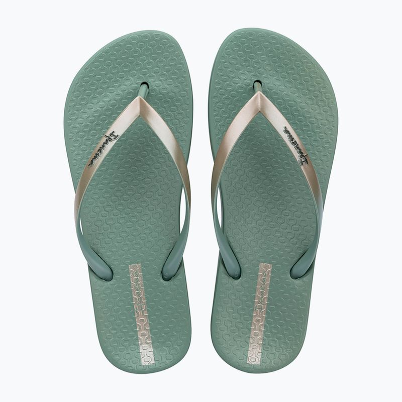 Infradito da donna Ipanema Anat Connect II green/gold 2