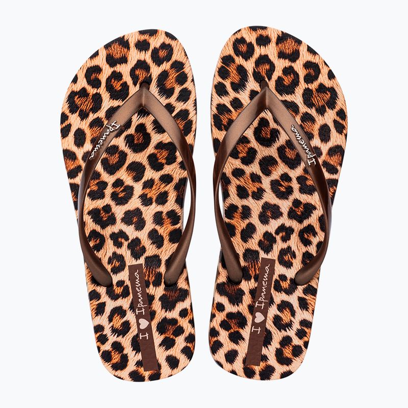 Infradito da donna Ipanema Animal Print beige/bronze/bronze 2