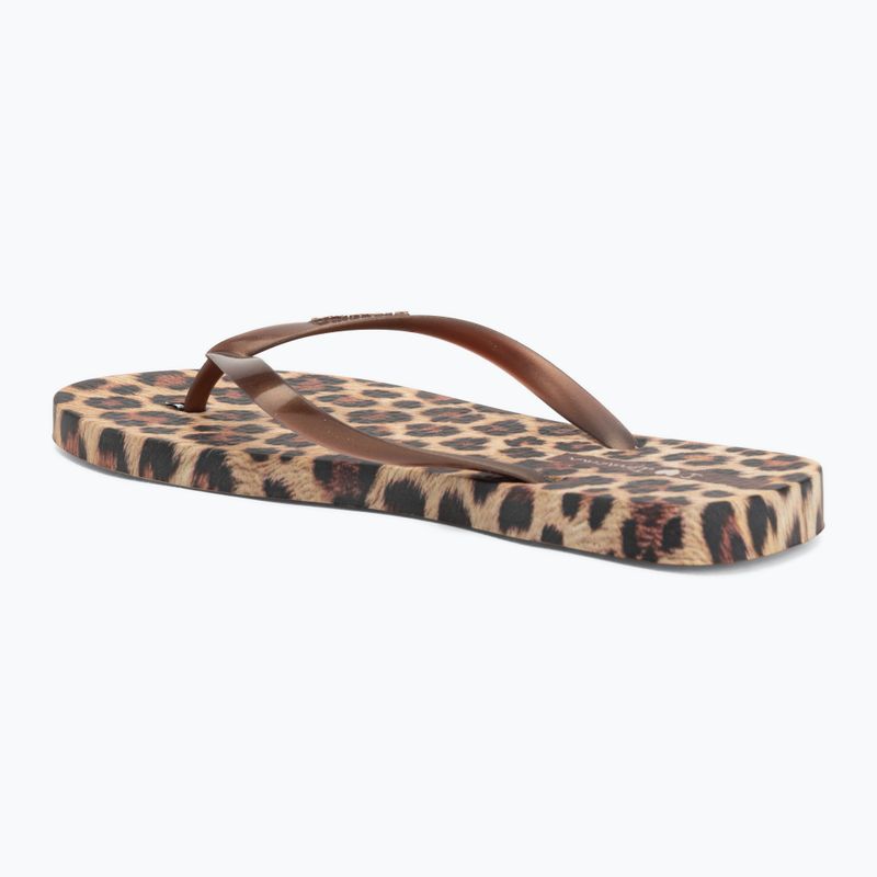 Infradito da donna Ipanema Animal Print beige/bronze/bronze 3