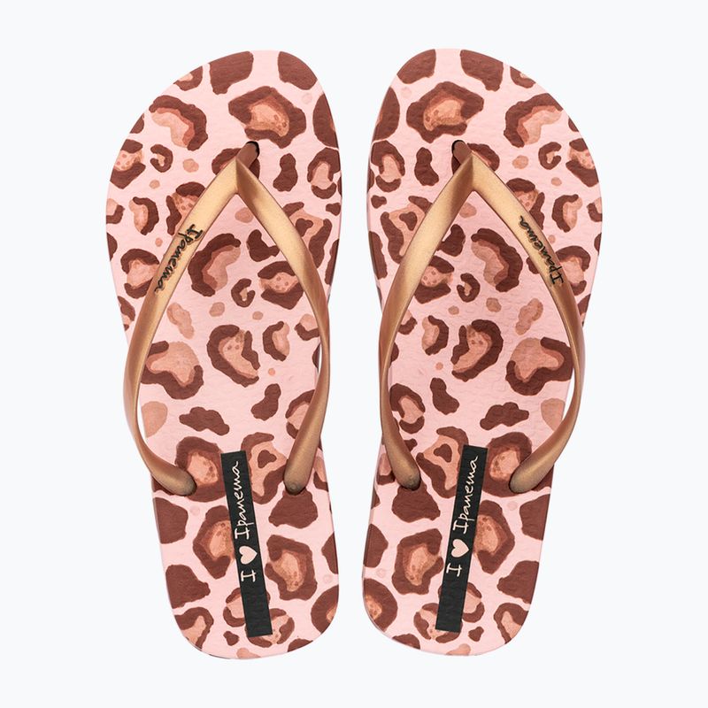 Infradito da donna Ipanema Animal Print beige/gold 2