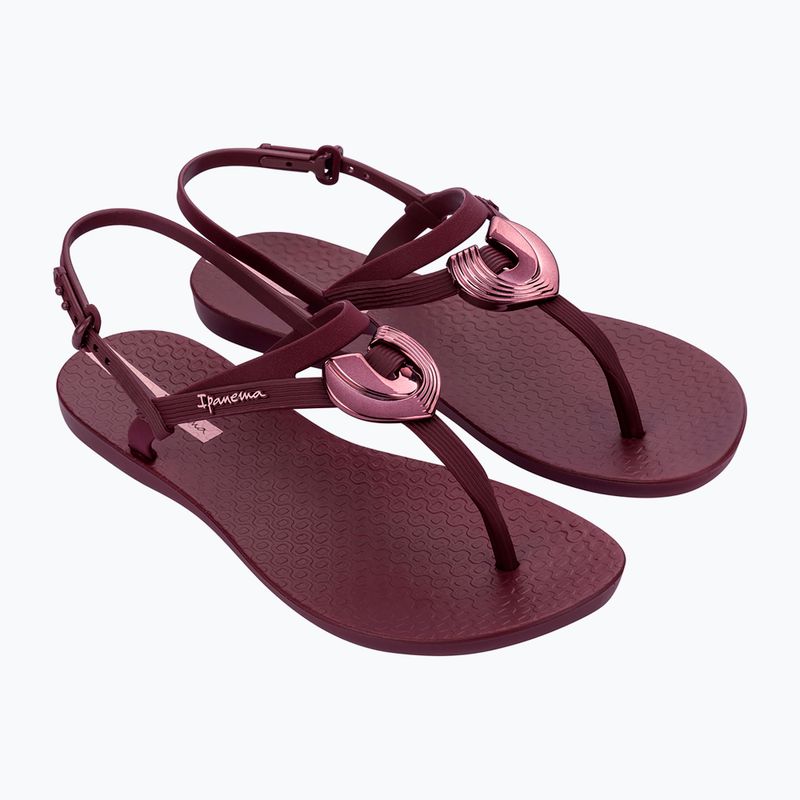 Sandali da donna Ipanema Classic Dreamy burgundy/burgundy/metallic