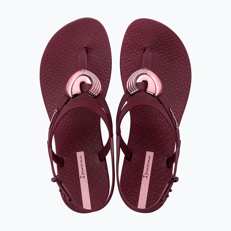 Sandali da donna Ipanema Classic Dreamy burgundy/burgundy/metallic 2