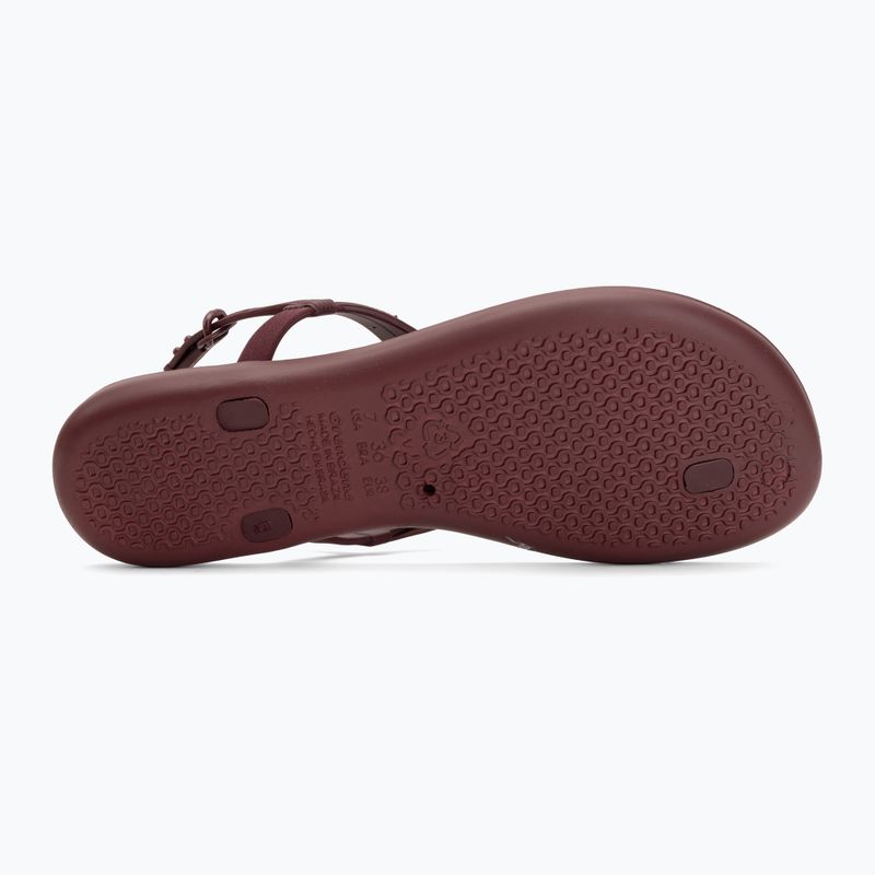 Sandali da donna Ipanema Classic Dreamy burgundy/burgundy/metallic 4