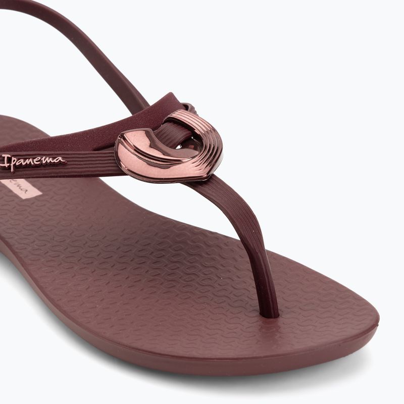 Sandali da donna Ipanema Classic Dreamy burgundy/burgundy/metallic 7