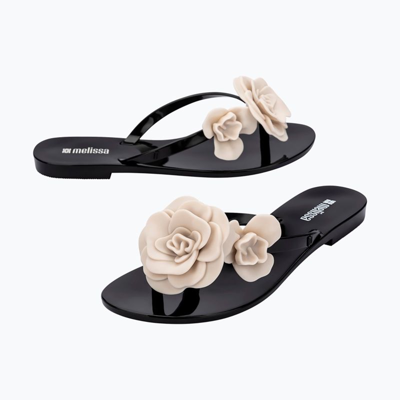 Infradito donna Melissa Harmonic Petals Ad black/beige 4