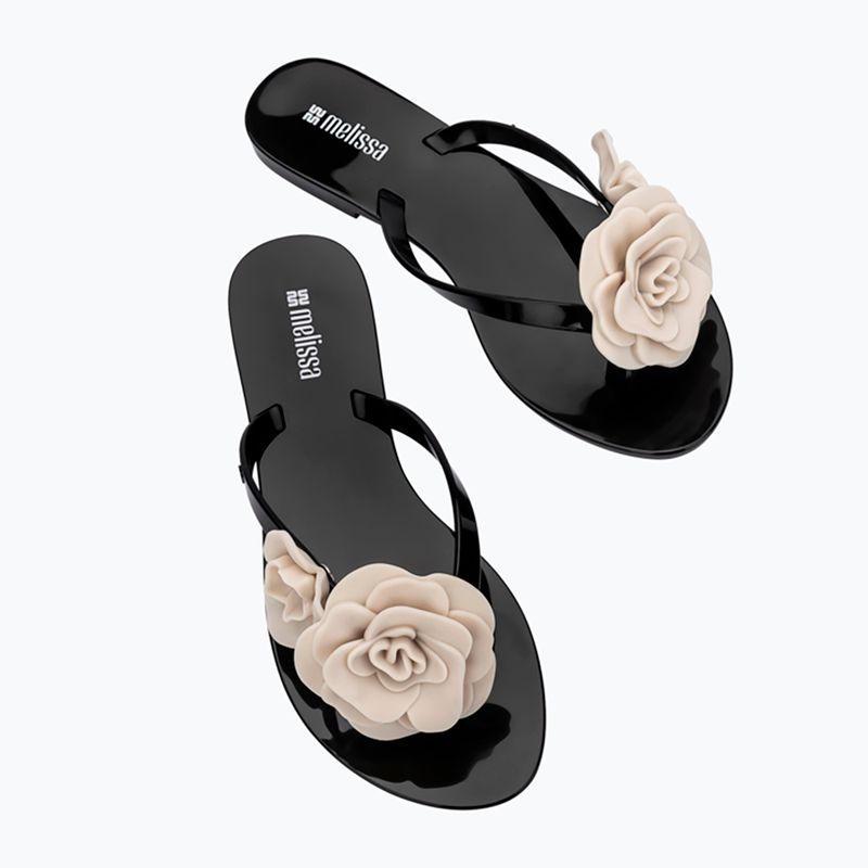 Infradito donna Melissa Harmonic Petals Ad black/beige 5